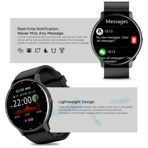 Touchscreen Fitness Smartwatch