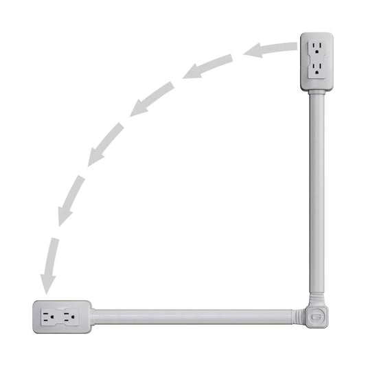 Electrical Outlet Extender - Perfect for Tight Spaces.