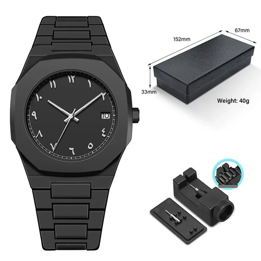 Arabic Numeral Wrist Watch