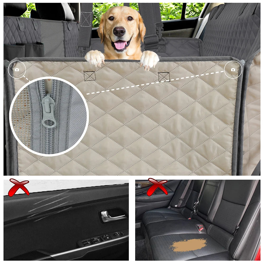 Heavy-Duty Waterproof Dog Seat Cover